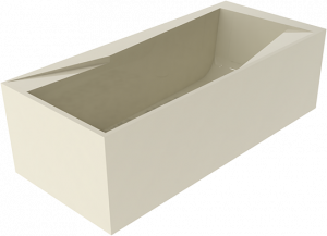 OZVA18013 Отдельностоящая ванна из из искусственного камня GSG CERAMIC