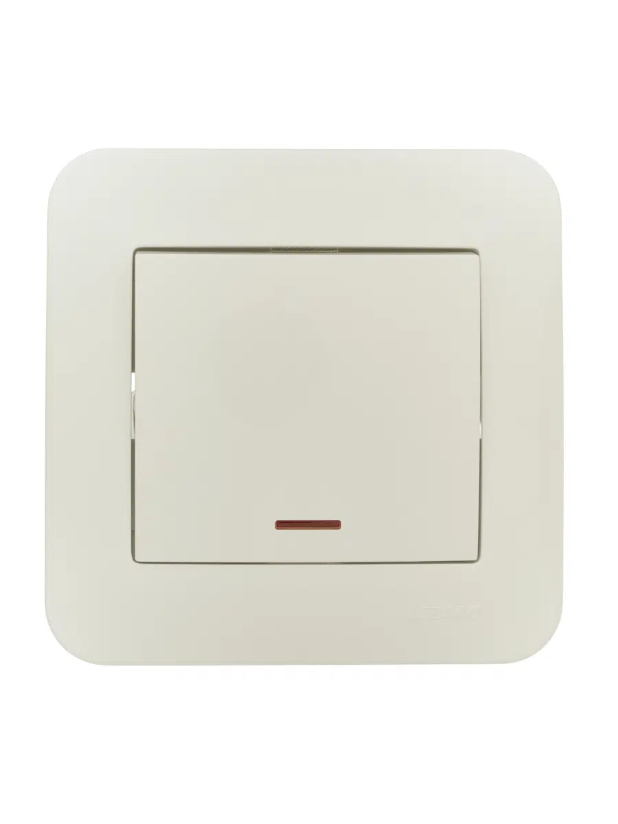 ASTI Выключатель с подсветкой крем LEZARD 7081-0303-111 - Вид №2