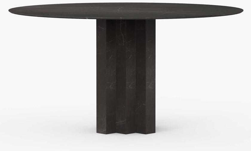 Miter Круглый обеденный стол из керамогранита Atlas sun-id-1432177 - Вид №2