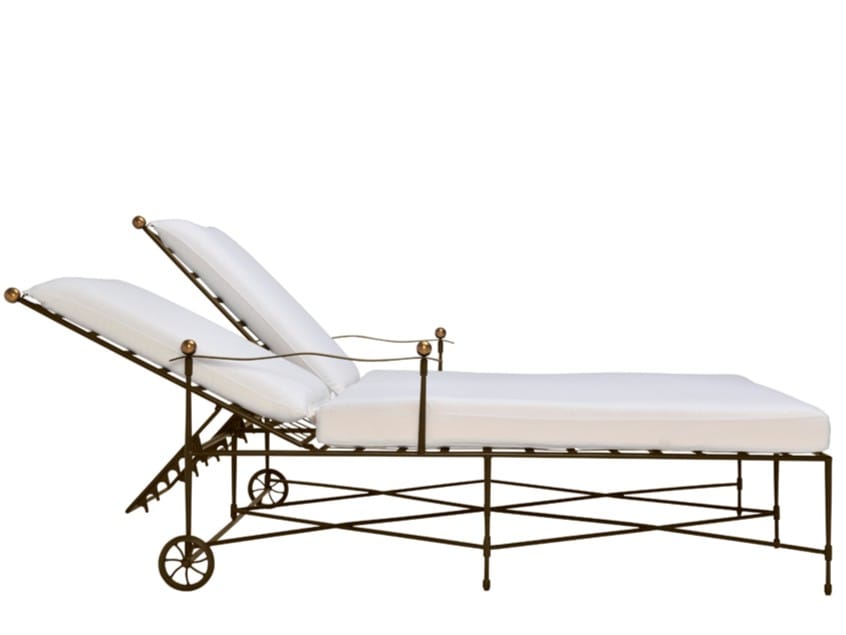 Кровать из нержавеющей стали с подлокотниками JANUS et Cie ARCH-00031015 - Вид №5