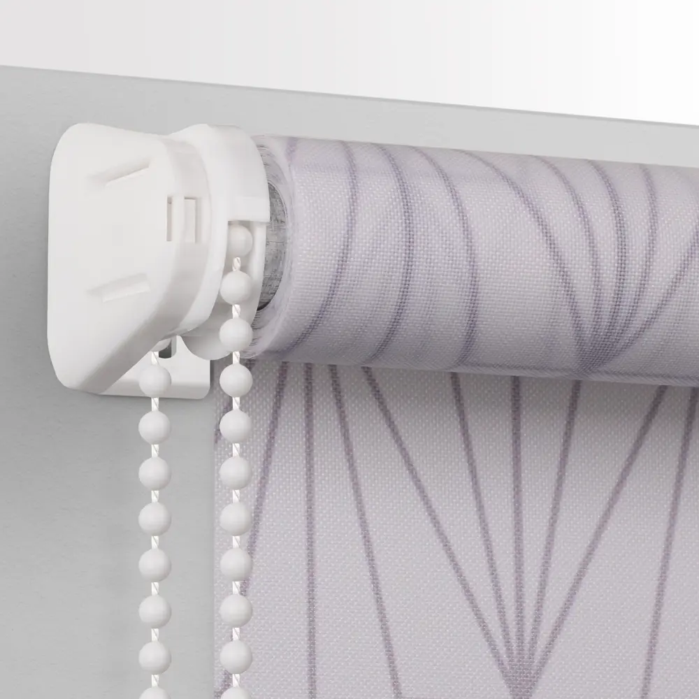 Штора рулонная «Трэлис» 50x160 см, цвет серый PRAKTO STLM-2066132 - Вид №1