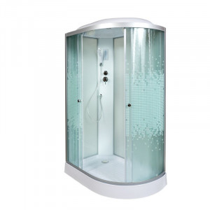 BМ1510 с электрикой BLACK Душевая кабина DETO Серия ВМ