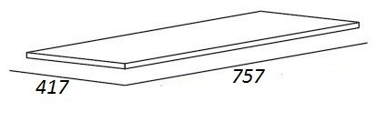 Мебель для ванной CEZARES CADRO 80 Nero  - Вид №11