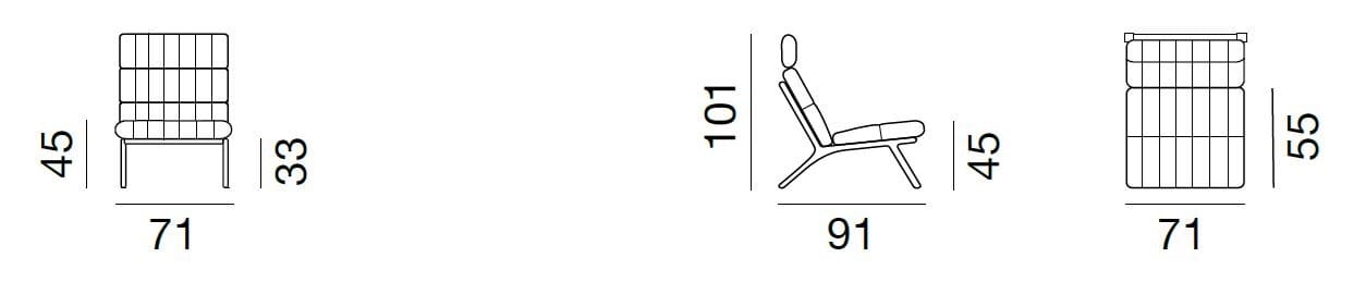 Кожаное кресло с подголовником de Sede DS-531 ARCH-00073958 - Вид №8