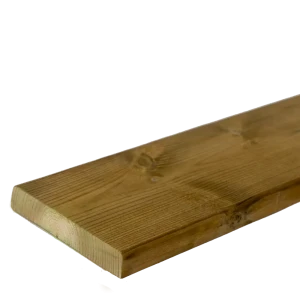 Доска штакетник импрегнированная 15x90x2000 мм хвоя ФГИС ЛК