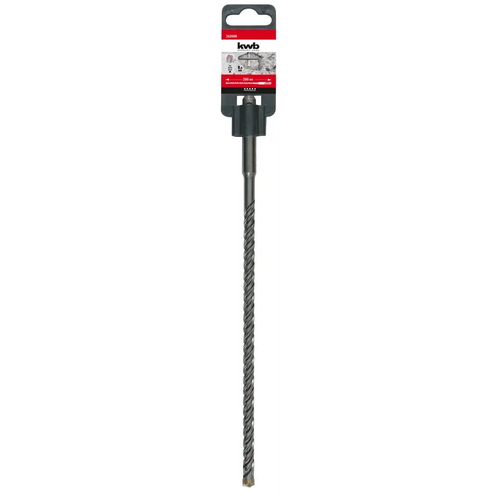 Бур по бетону SDS-plus KWB 262008 8x260 мм STLM-2049212 - Вид №1