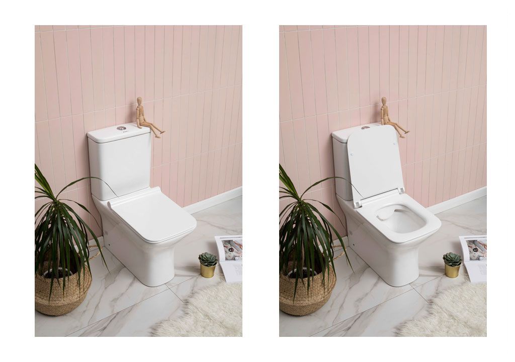 CL12248B Компакт унитаз с бачком Белый Aquanet  Китай  - Вид №13