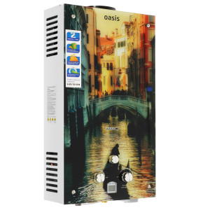 9959820 Водонагреватель газовый Oasis Glass 20 TG
