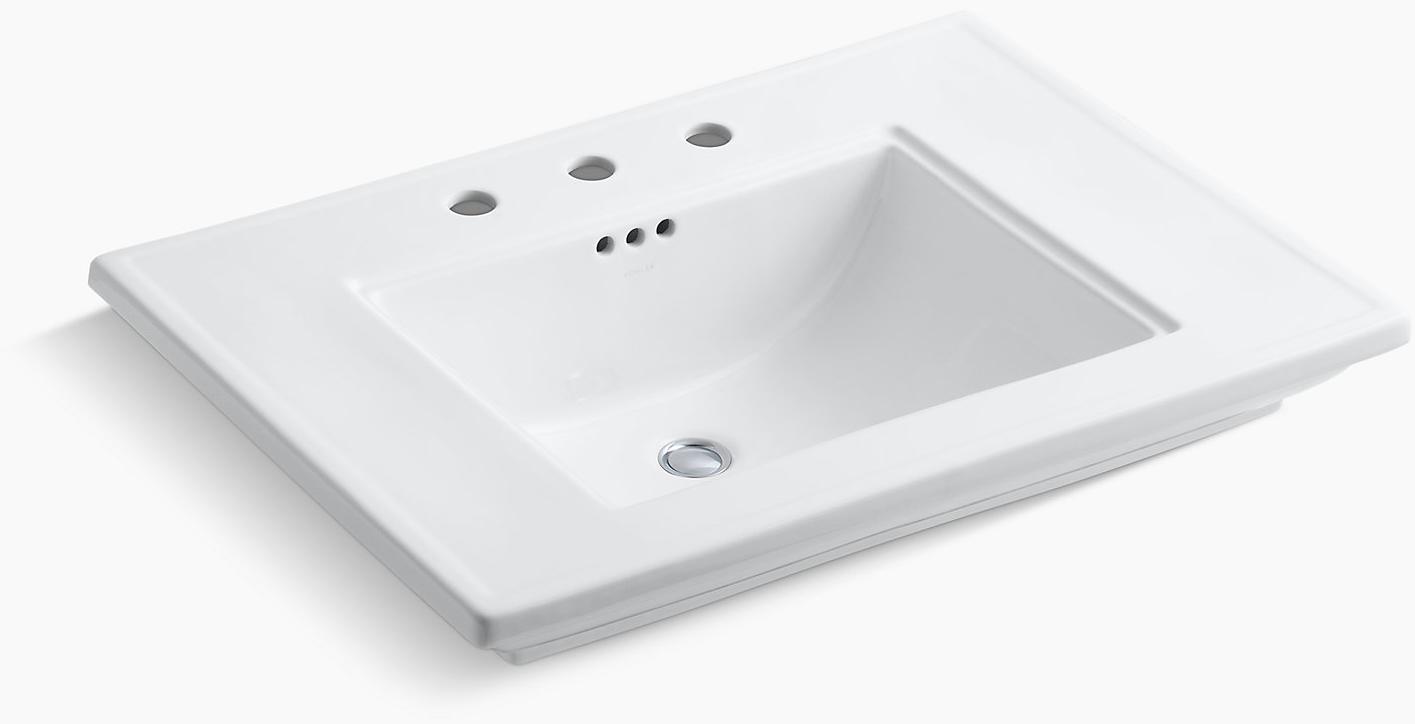 KOHLER Memoirs Stately пьедестал / консольный стол раковина для ванной комнаты с 8 K-2269-8-G9  - Вид №1