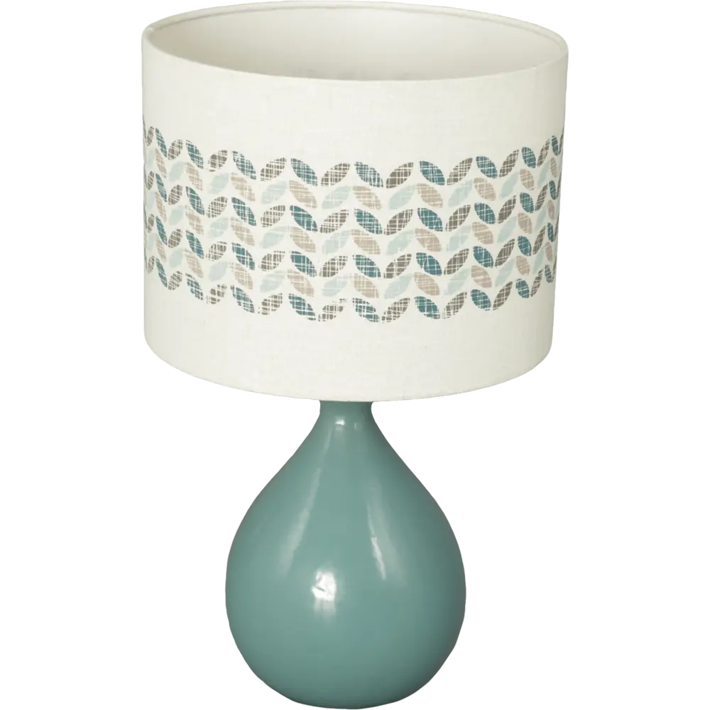 Настольная лампа L1130P Blue 1хЕ14х40 Вт LAMPLANDIA STLM-2159073