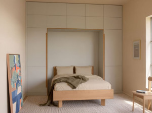 Модульный шкаф из линолеума