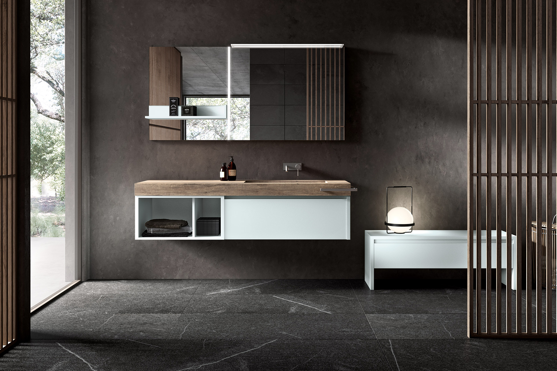 Tender lak – 03 Mastella  Tender LAK  Комплект мебели для ванной  - Вид №3