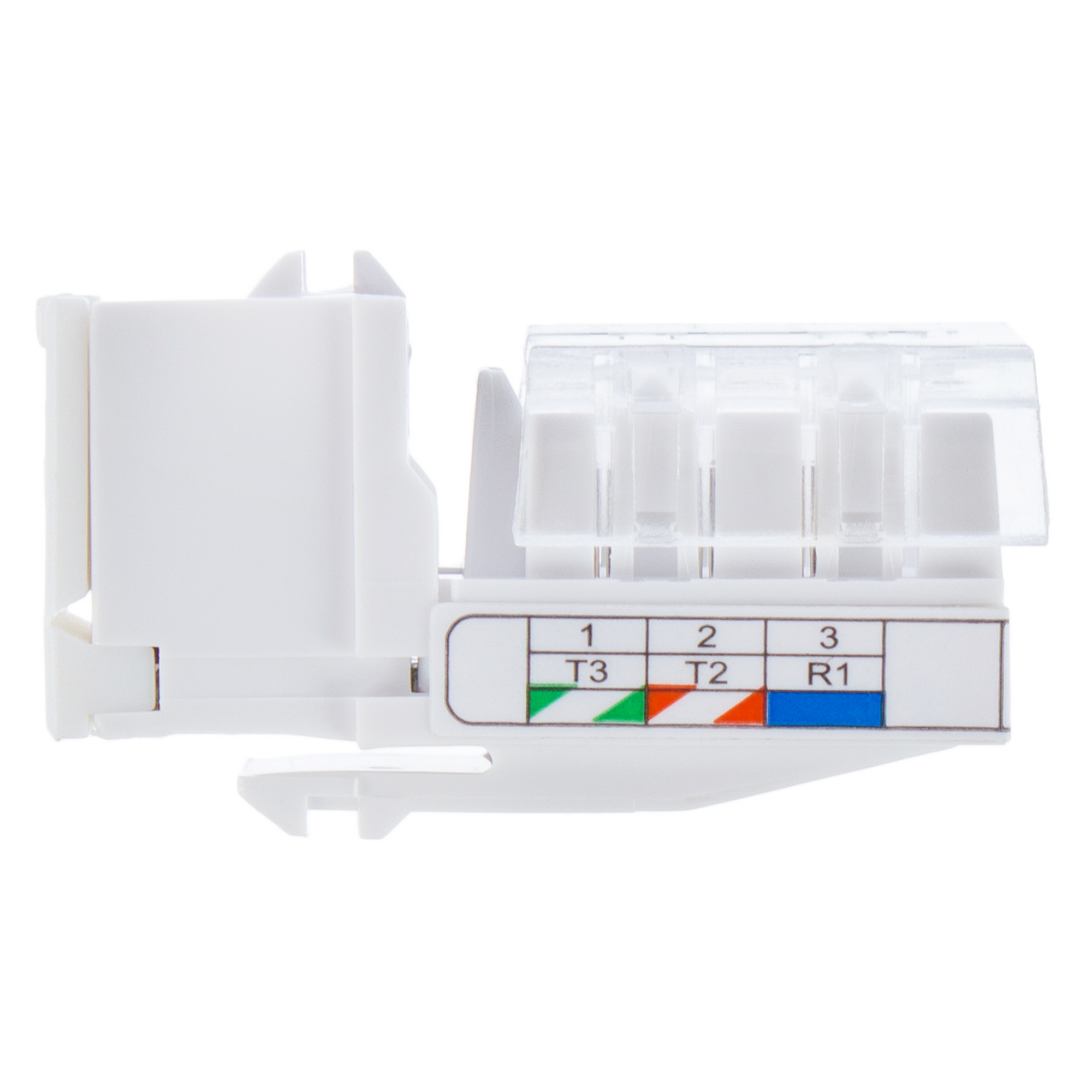 13581414 Телефонная розетка для кабель-канала RJ11 цвет белый LK45 STLM-0003448 LK STUDIO  - Вид №1