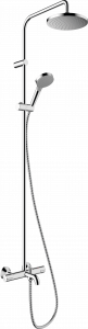 26274000 Vernis Blend Showerpipe 200 1jet с термостатом для ванны Hansgrohe