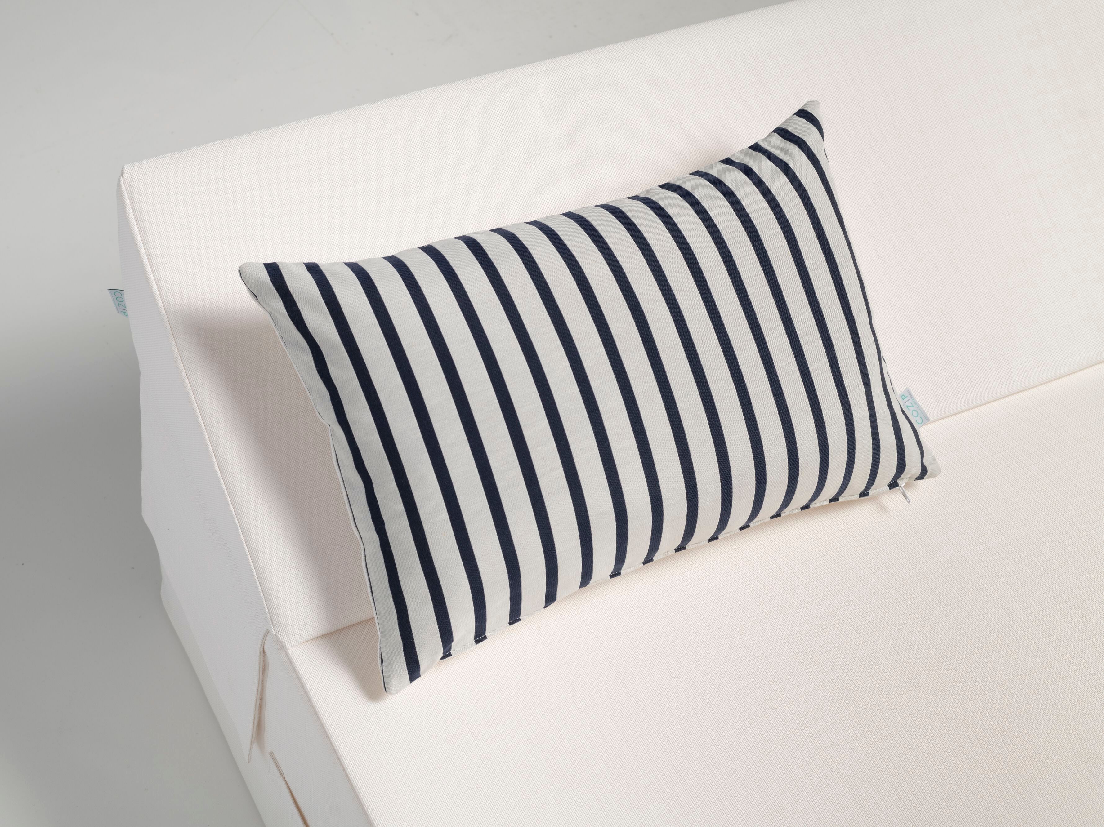 Напольная ткань полосатая подушка COZIP MARIN ARCH-00007822