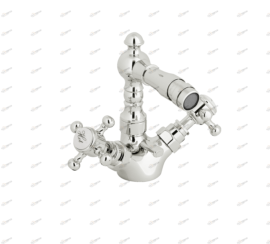 Gentry Home Центр смесителя для раковины до центра два отверстия под смеситель мм Antique Nickel GH102974