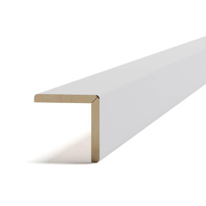 Угол универсальный МДФ STELLA 2700*24*24 Белый (10) STSR-117