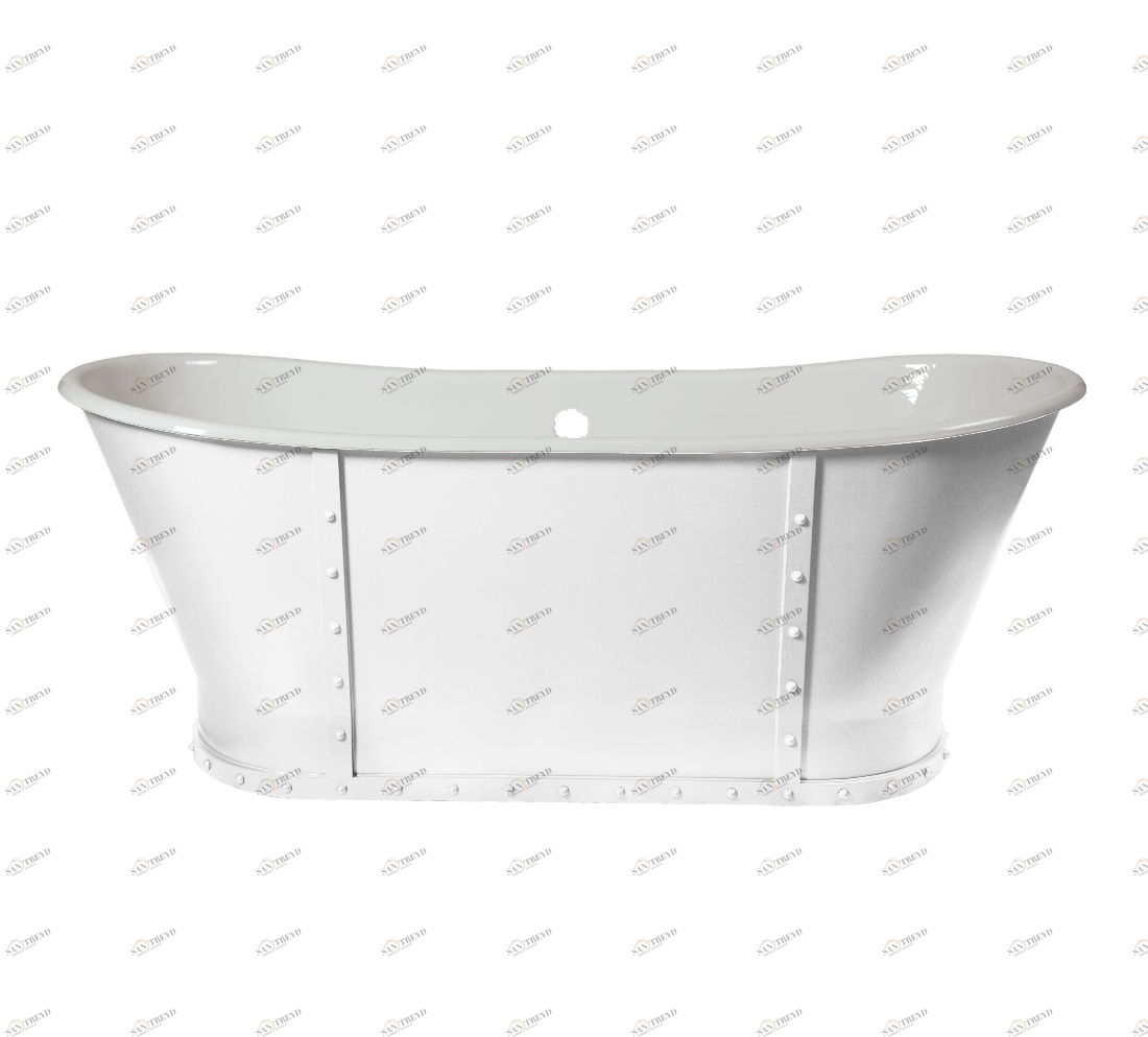 Gentry Home Новая Канада Cast iron bathtub Белый GH100343 