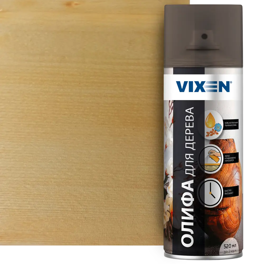 Vixen: Натуральная олифа для защиты дерева 520 мл 82672893 STLM-1389452