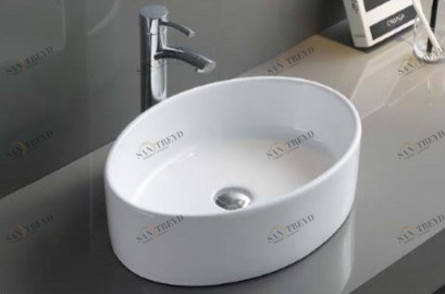 BB1049 Накладная раковина на столешницу  овальная BELBAGNO 