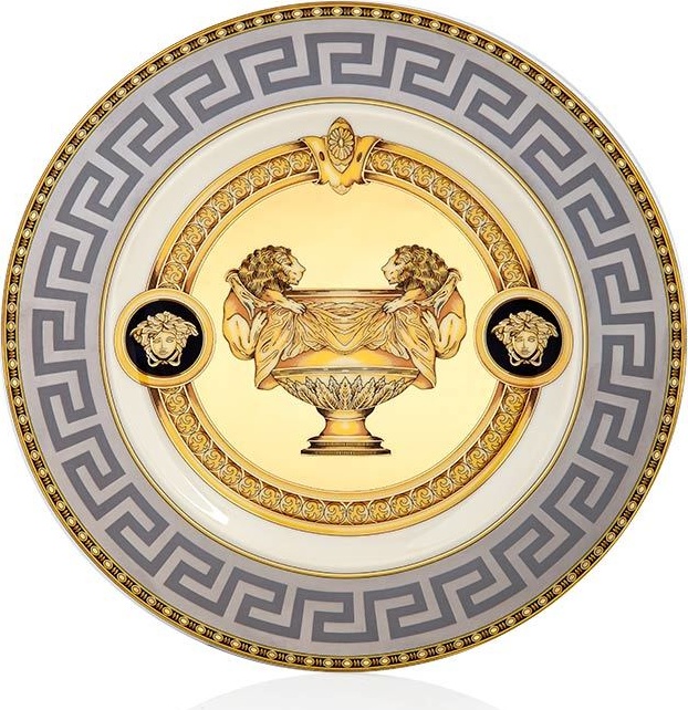 10582033 Rosenthal Versace Тарелка десертная Rosenthal Versace Престиж Гала 18см, фарфор Фарфор 