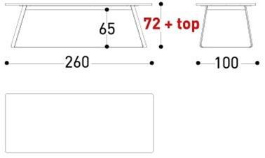 Varaschin Прямоугольный деревянный стол Kolonaki 3387 - Вид №13