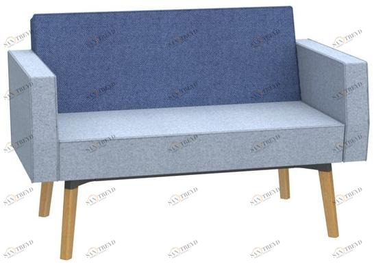 Dauphin Кресло из ткани с подлокотниками Reefs Rf 0662