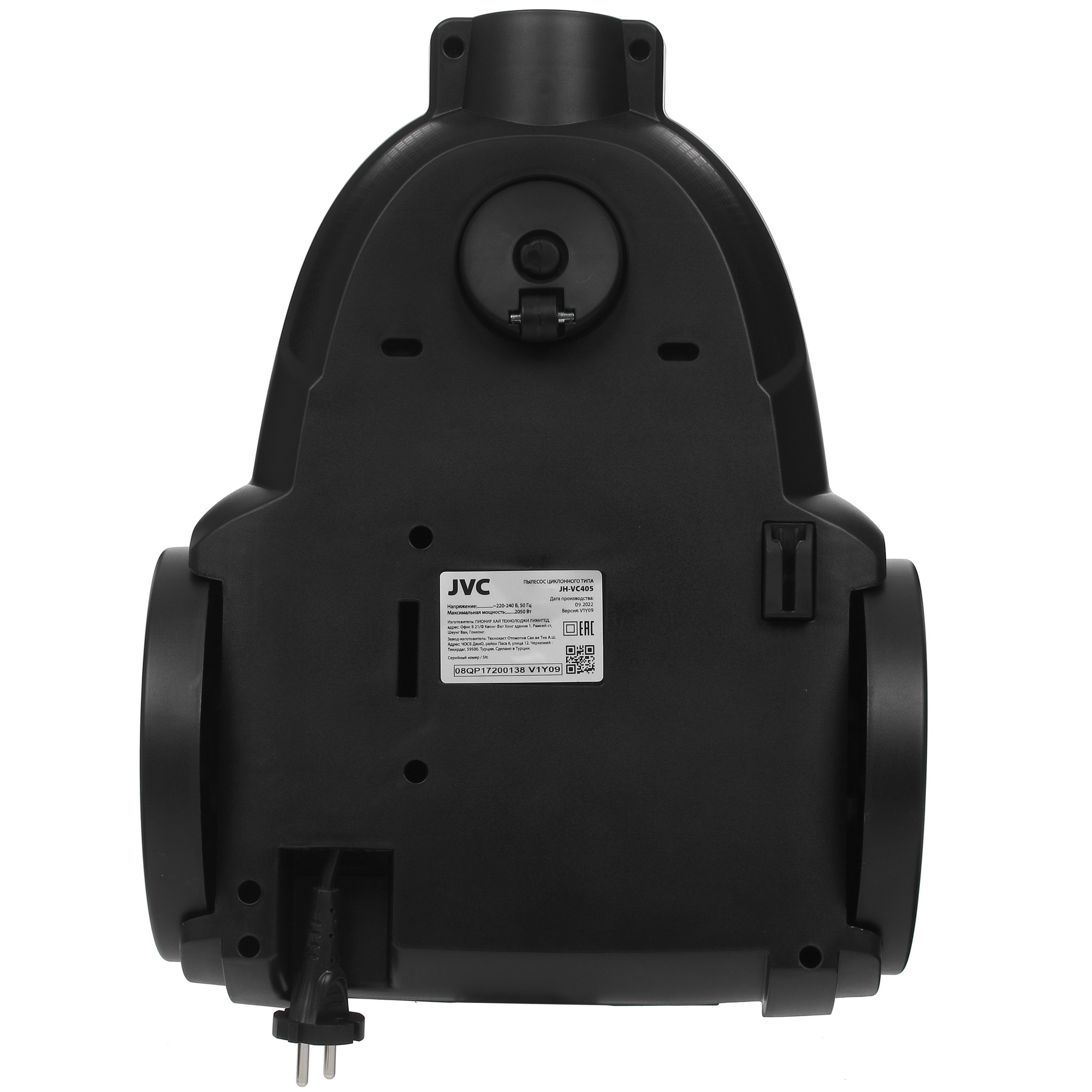 5353380 Пылесос JVC JH-VC405 черный STDN-0052183 - Вид №3