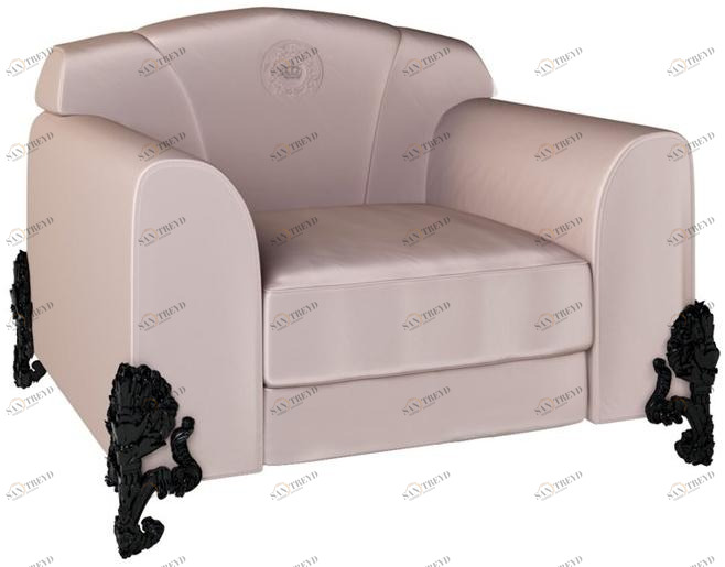 Jetclass Кресло из ткани с подлокотниками Royal Jry304