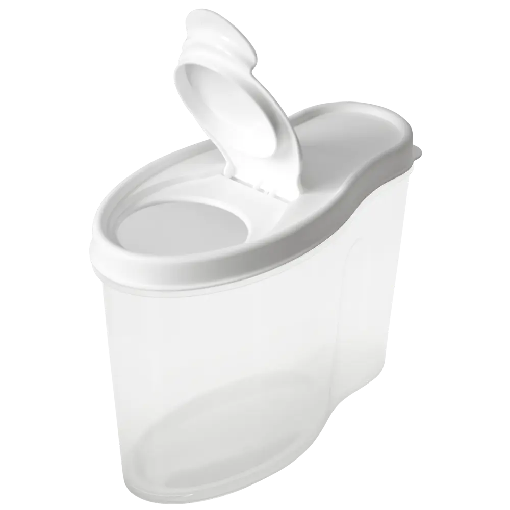 Контейнер для сыпучих продуктов Martika 1.4 л пластик цвет прозрачный STLM-2133853 - Вид №1