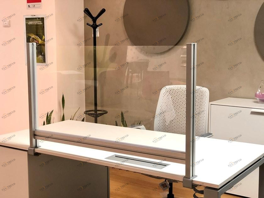 STUDIO T Прозрачная перегородка стола Protector Panscrivaniainuno