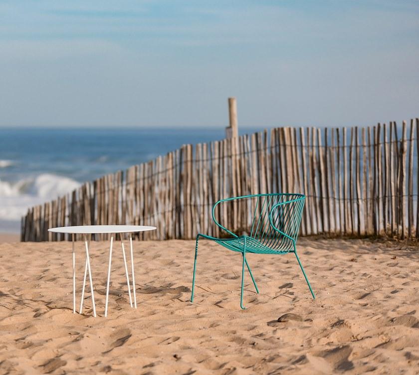 iSimar Круглый садовый стол из оцинкованной стали  9214 / 9215  - Вид №2