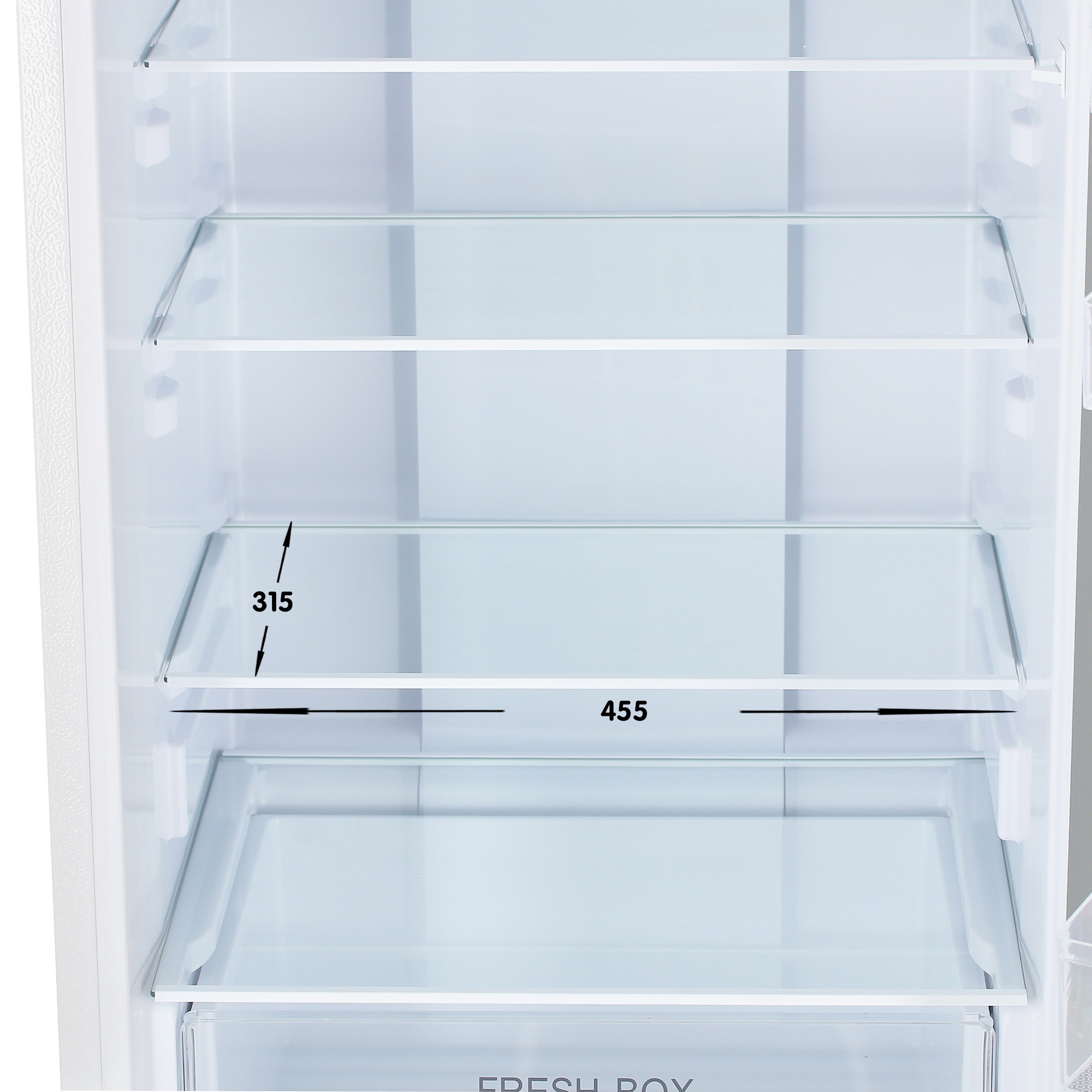 9944655 Холодильник с морозильником   Nordfrost RFC 350D NFW белый STDN-0112461 - Вид №8