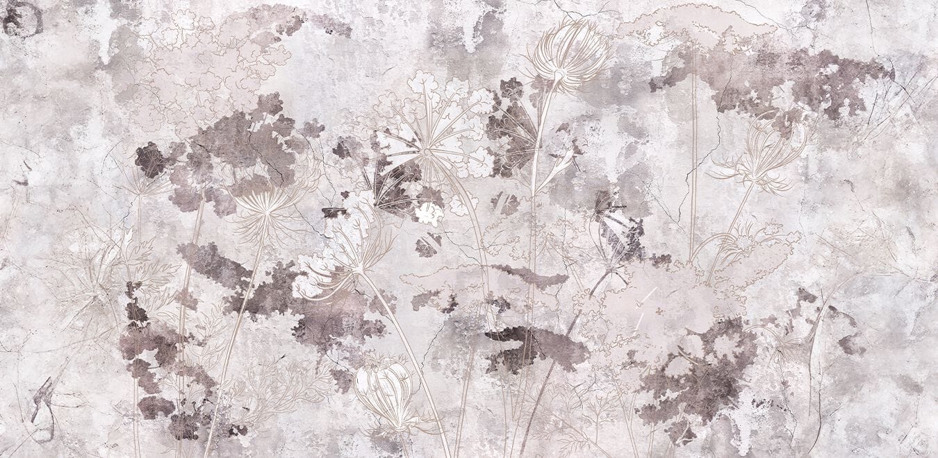 Обои с цветочными мотивами Creativespace Prêt-à-porter ARCH-00106963 - Вид №1