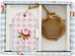 Ситечко для чая Viola check pale pink