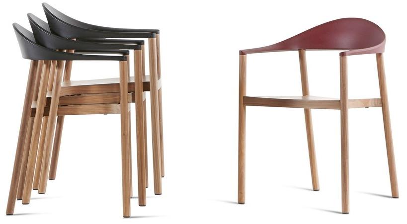 Plank Штабелируемый стул ясень Monza 1209-40 - Вид №4