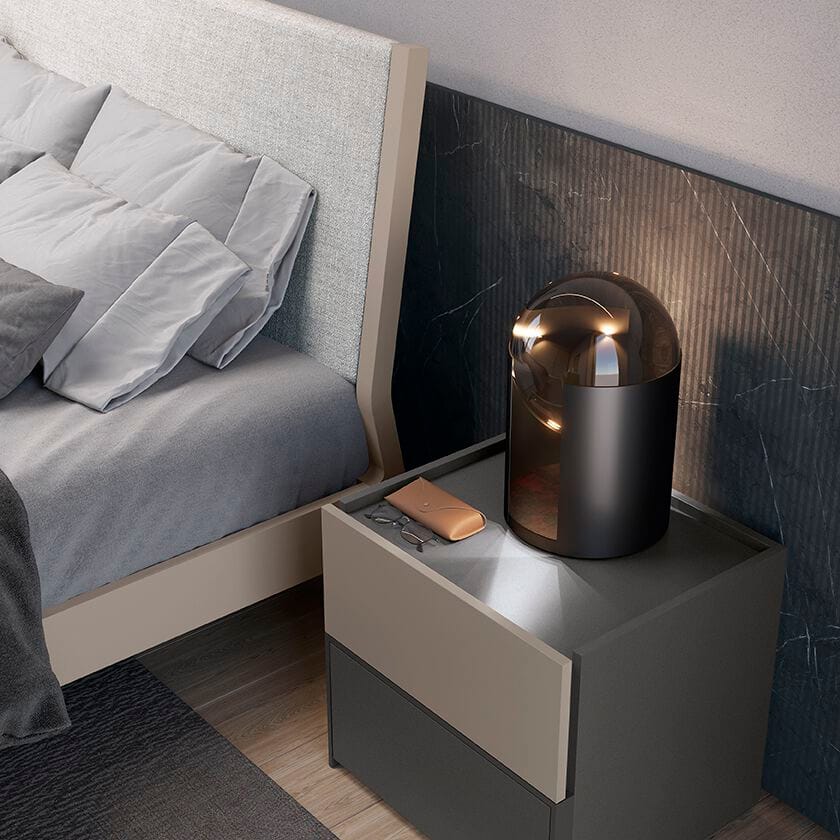 Деревянная двуспальная кровать с мягким изголовьем Febal Casa LISBOA SOFT ARCH-00075723 - Вид №2