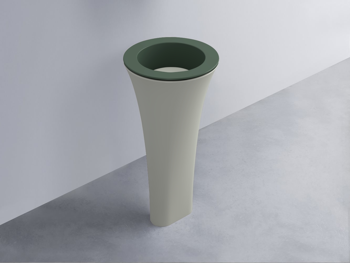 AMLA45-MU+AMPILT-PM+AMCOLT-PM Раковина Amedeo Tondo отдельностоящая cielo Enjoy + Amedeo Ceramica Cielo