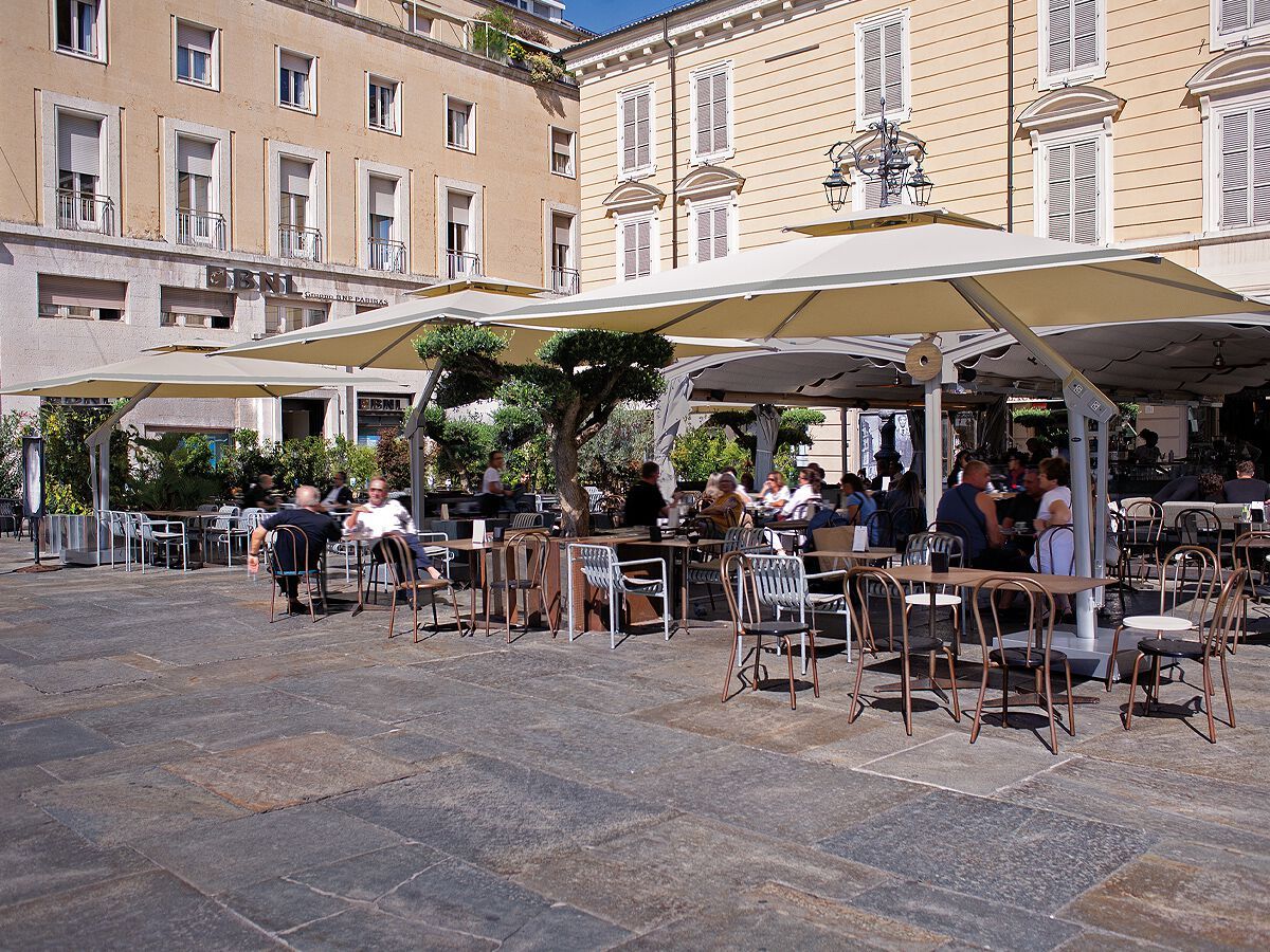 Зонтик с боковым полюсом Ombrellificio Poggesi KING ARCH-00017835 - Вид №4