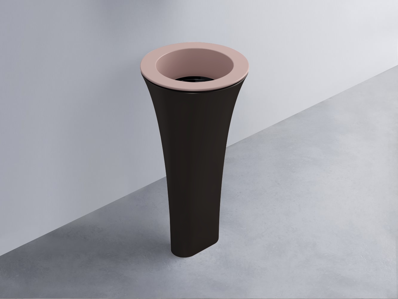 AMLA45-CP+AMPILT-N+AMCOLT-LV Раковина Amedeo Tondo отдельностоящая cielo Enjoy + Amedeo Ceramica Cielo
