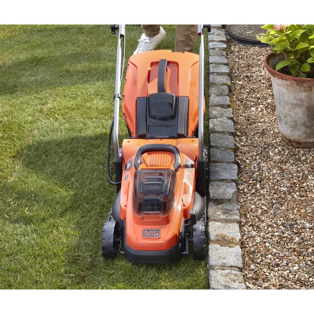 Газонокосилка аккумуляторная Black Decker 36 В 33 см 2x2.5 Ач АКБ и ЗУ входит в комплект 82635771 STLM-2076358 BLACK + DECKER  - Вид №6