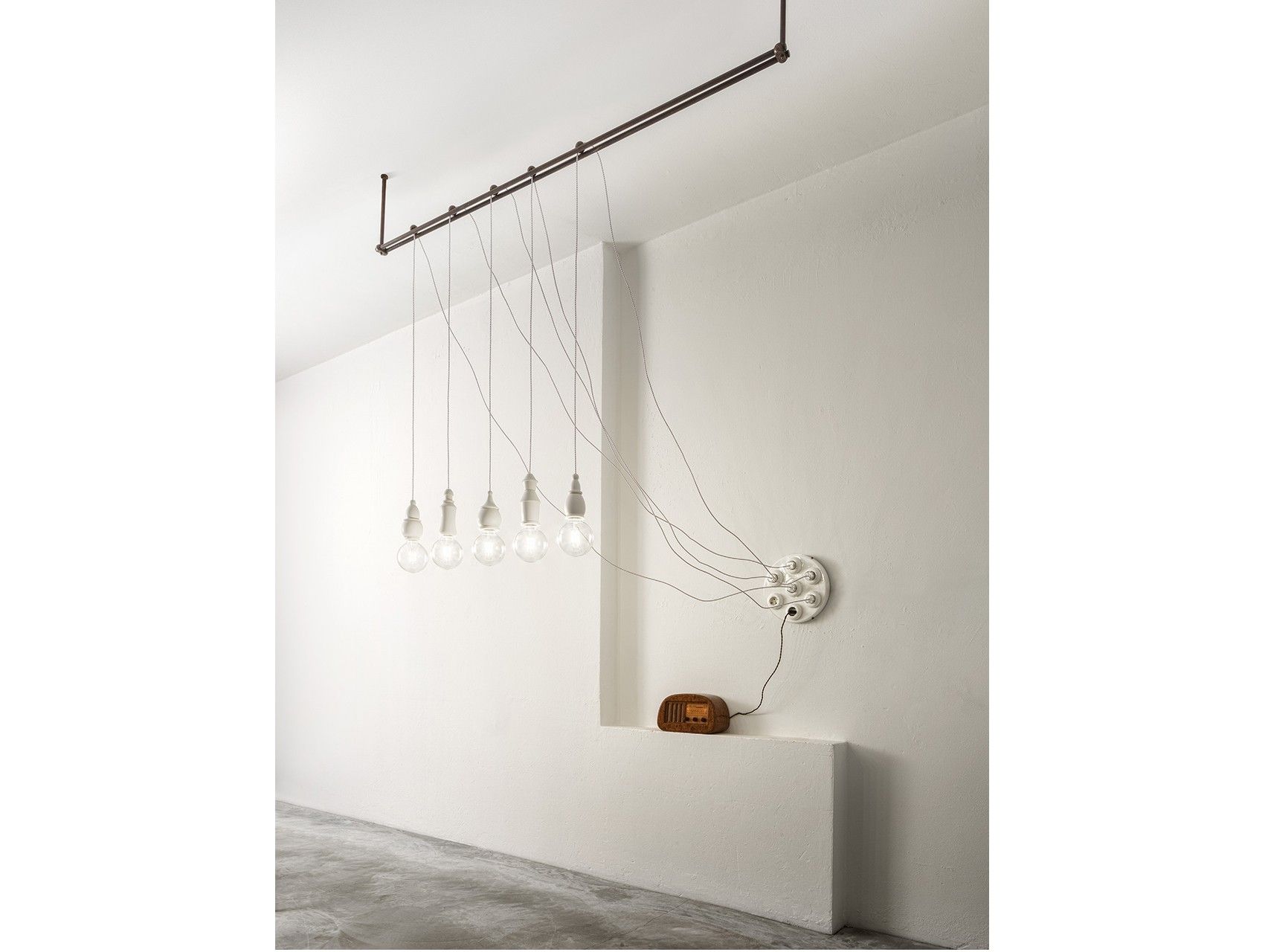 Керамический подвесной светильник Aldo Bernardi Fate ARCH-00103554