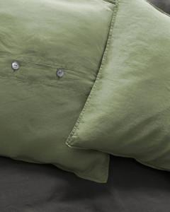 Набор квадратных льняных подушек