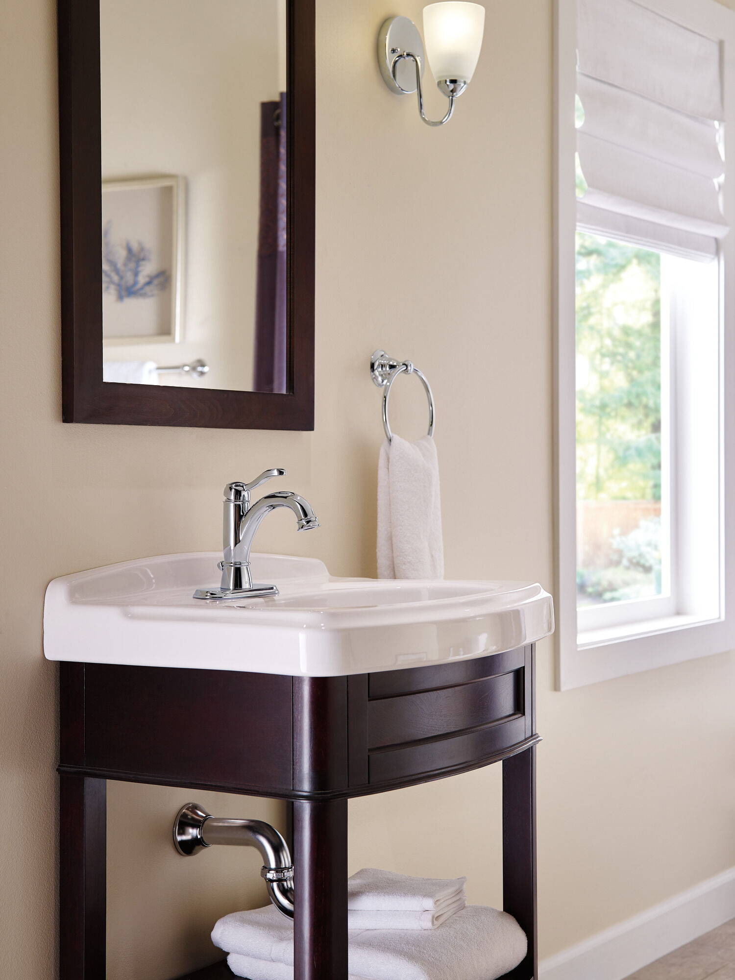 15984LF-ECO Смеситель для ванной с одной ручкой Delta Faucet Porter Хром - Вид №4