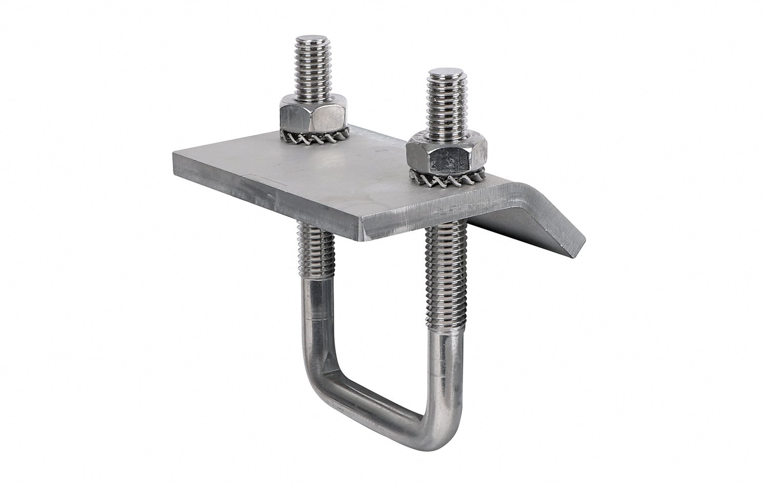 66587721 BIS Strut Stainless Steel Beam Clamp to connect Strut Rail to steel beam walraven 