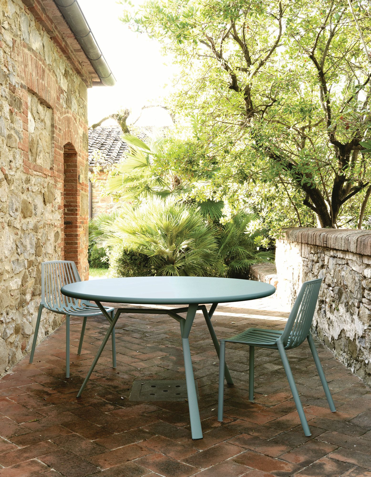 Алюминиевый штабелируемый садовый стул FAST Omnia Selection ARCH-00021695 - Вид №2