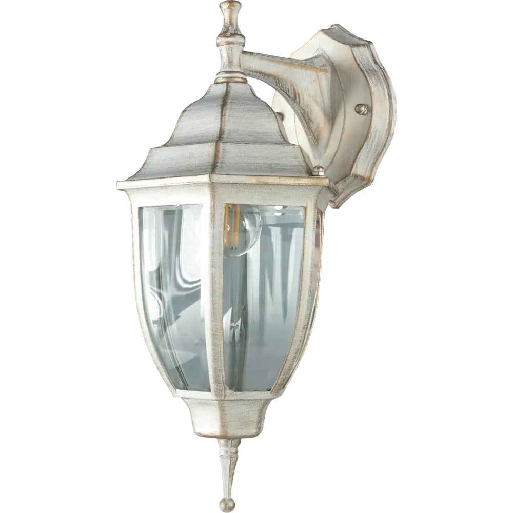Светильник уличный настенный Pegasus 60 Вт IP44 цвет белый/золотой Arte Lamp STLM-2112802 - Вид №3