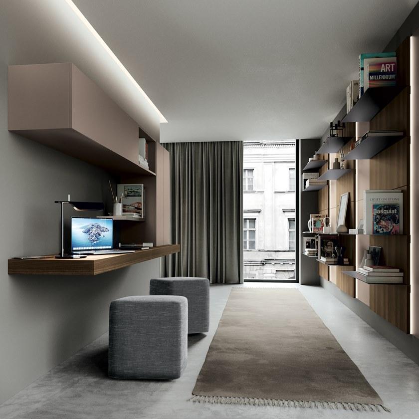 Febal Casa Подвесной письменный стол из меламина sun-id-1509013 - Вид №4