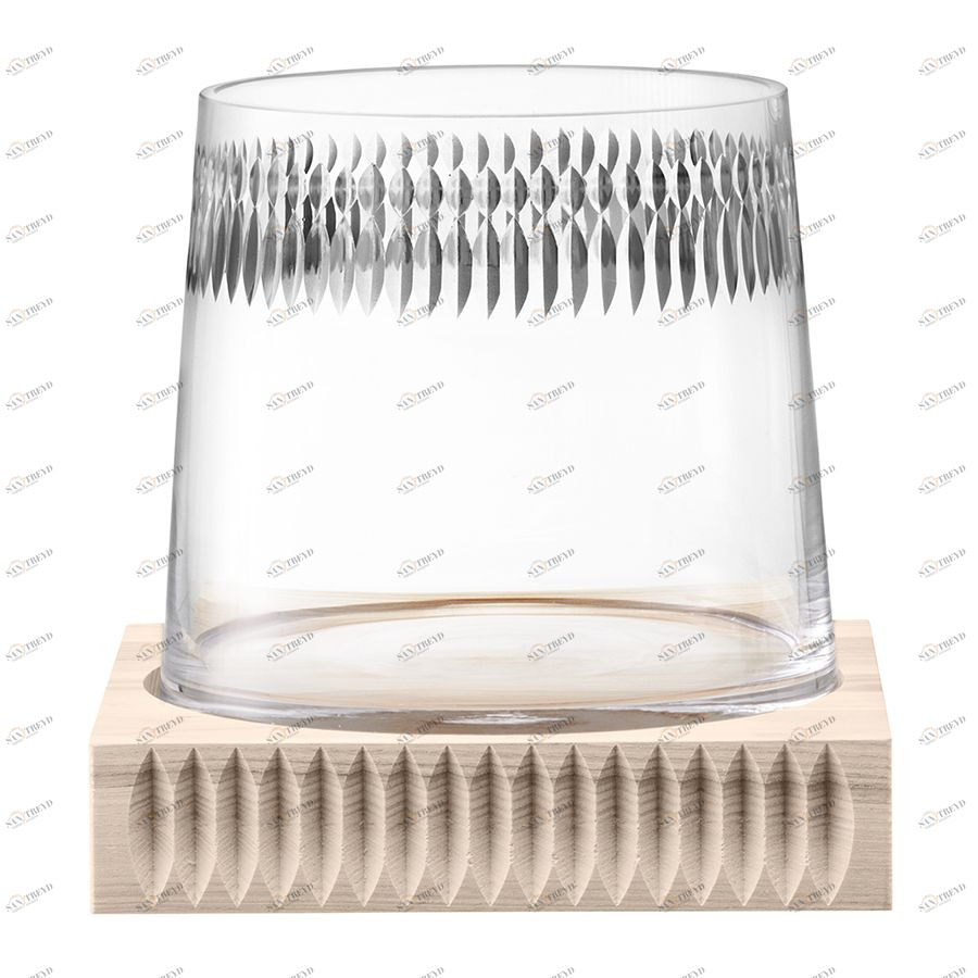 Подсвечник/ваза на подставке из ясеня Tatra LSA International G140720194