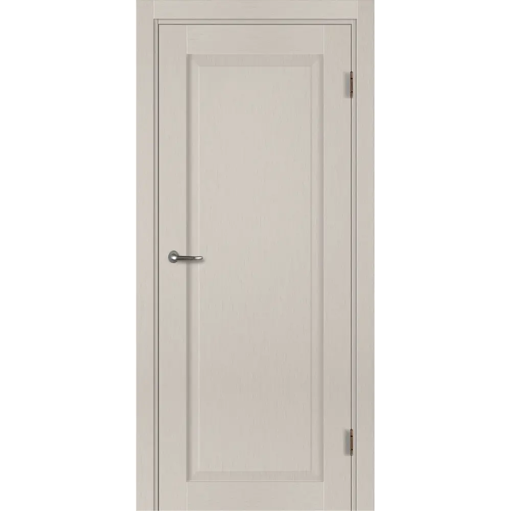 Комплект двери Пьемонт глухая 60x200 см HardFlex цвет платина светлая без доборов МАРИО РИОЛИ STLM-2183948